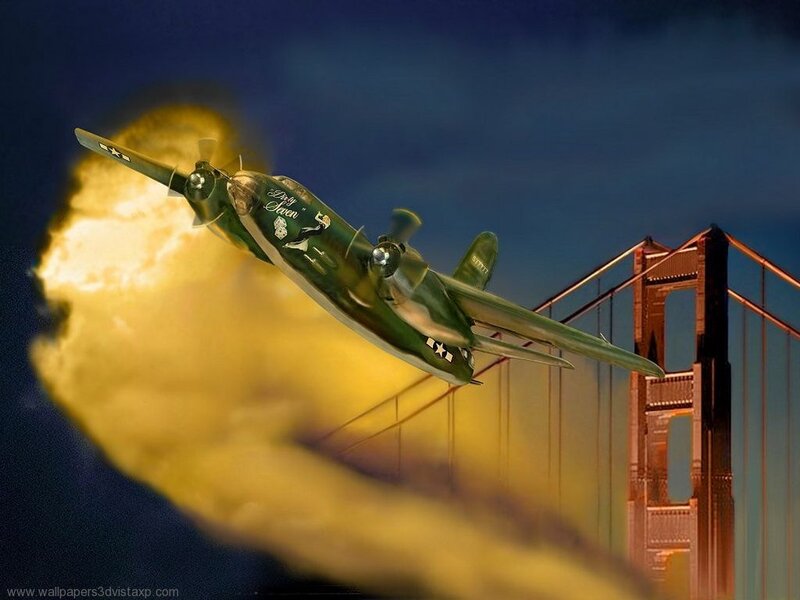 Green Bomber Aircraft