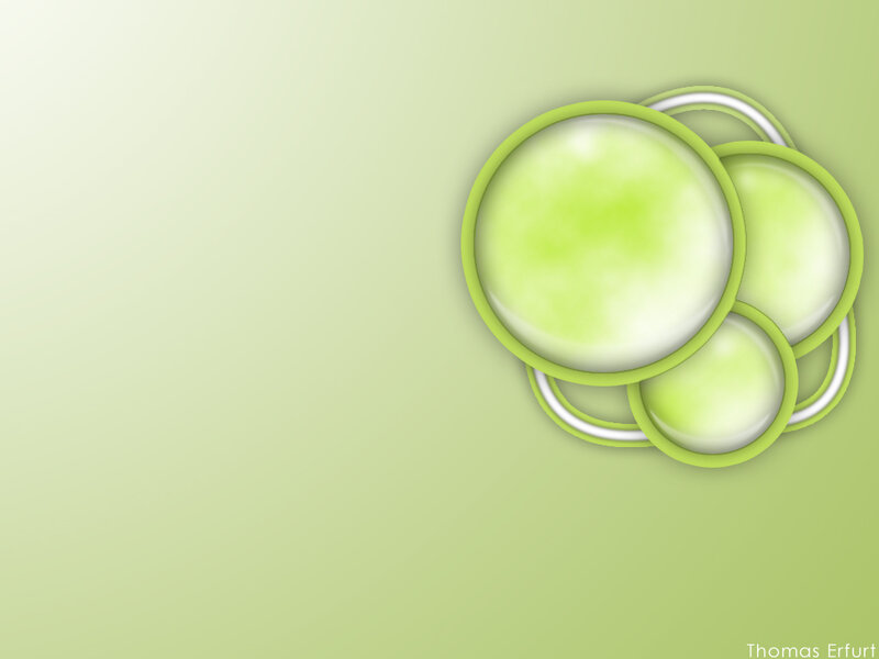 green bubble design