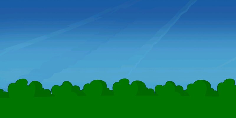 Green Bushes under Sky
