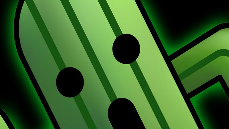 Green Cactus-like Figure