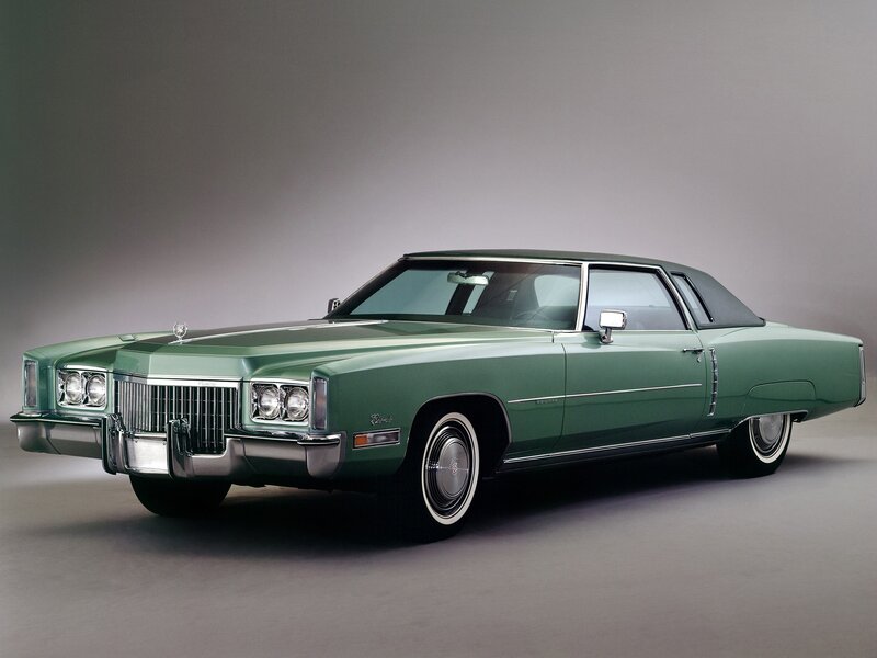 Green Cadillac Coupe