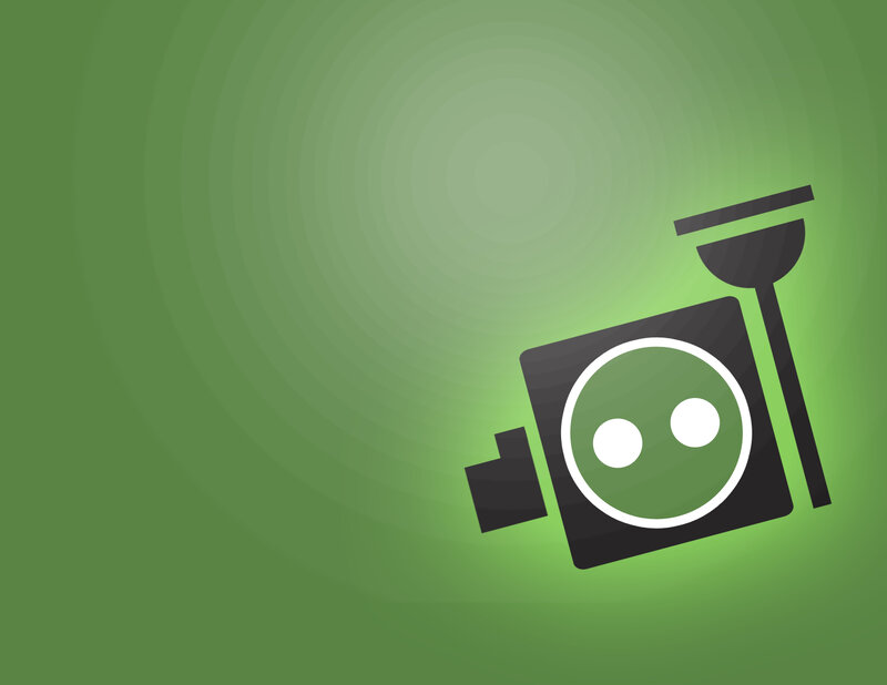 green camera icon
