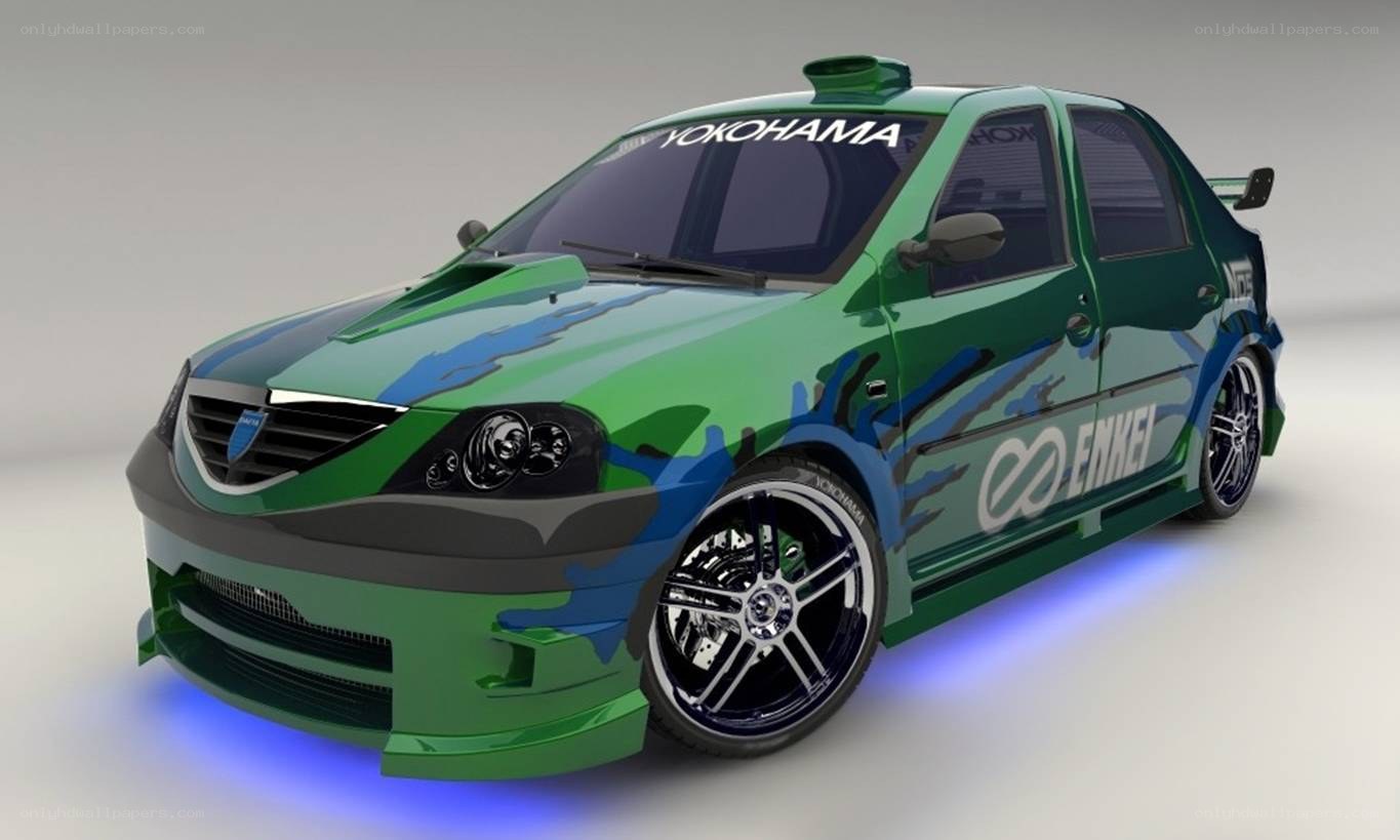 green camo race car