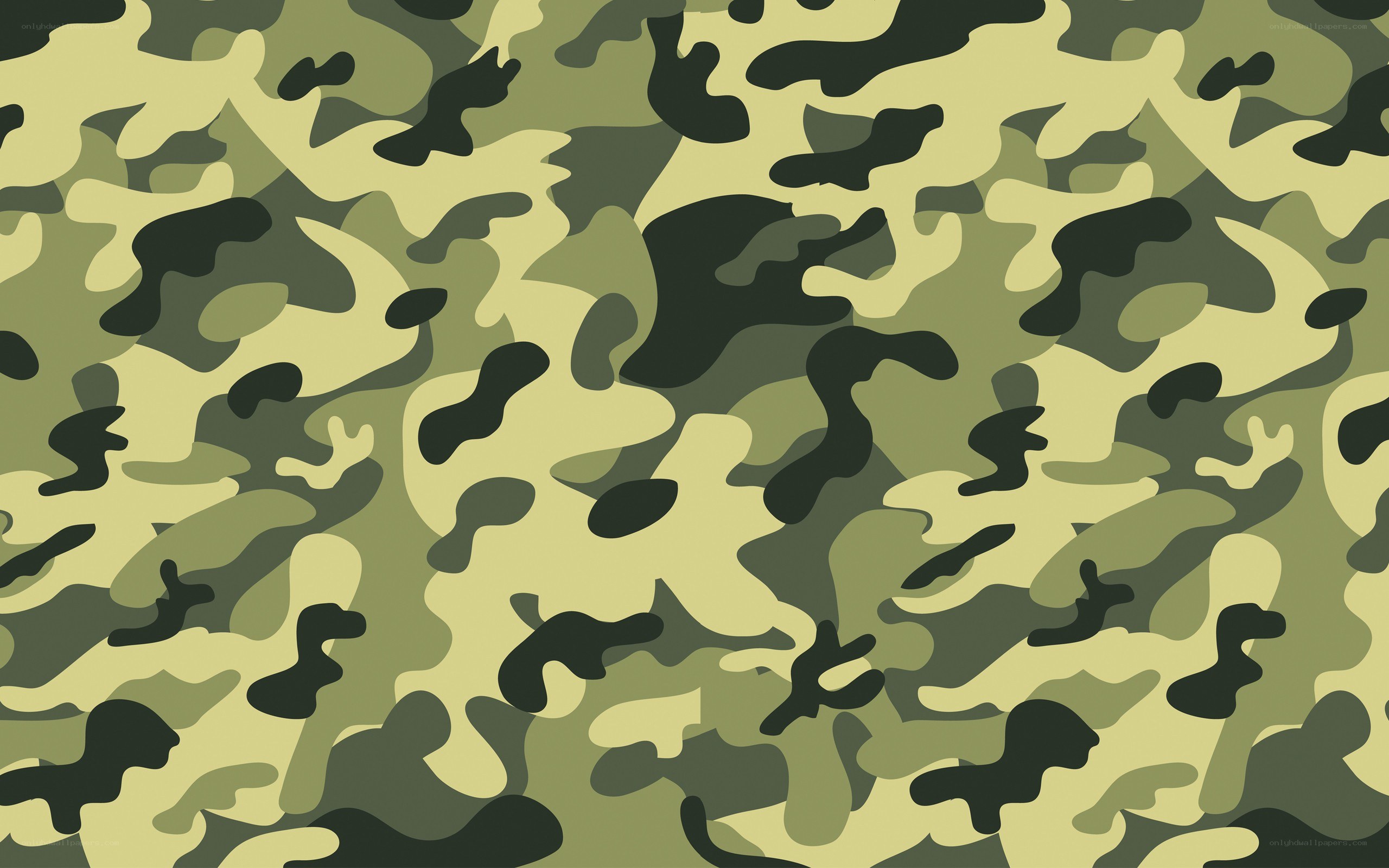 green camouflage pattern