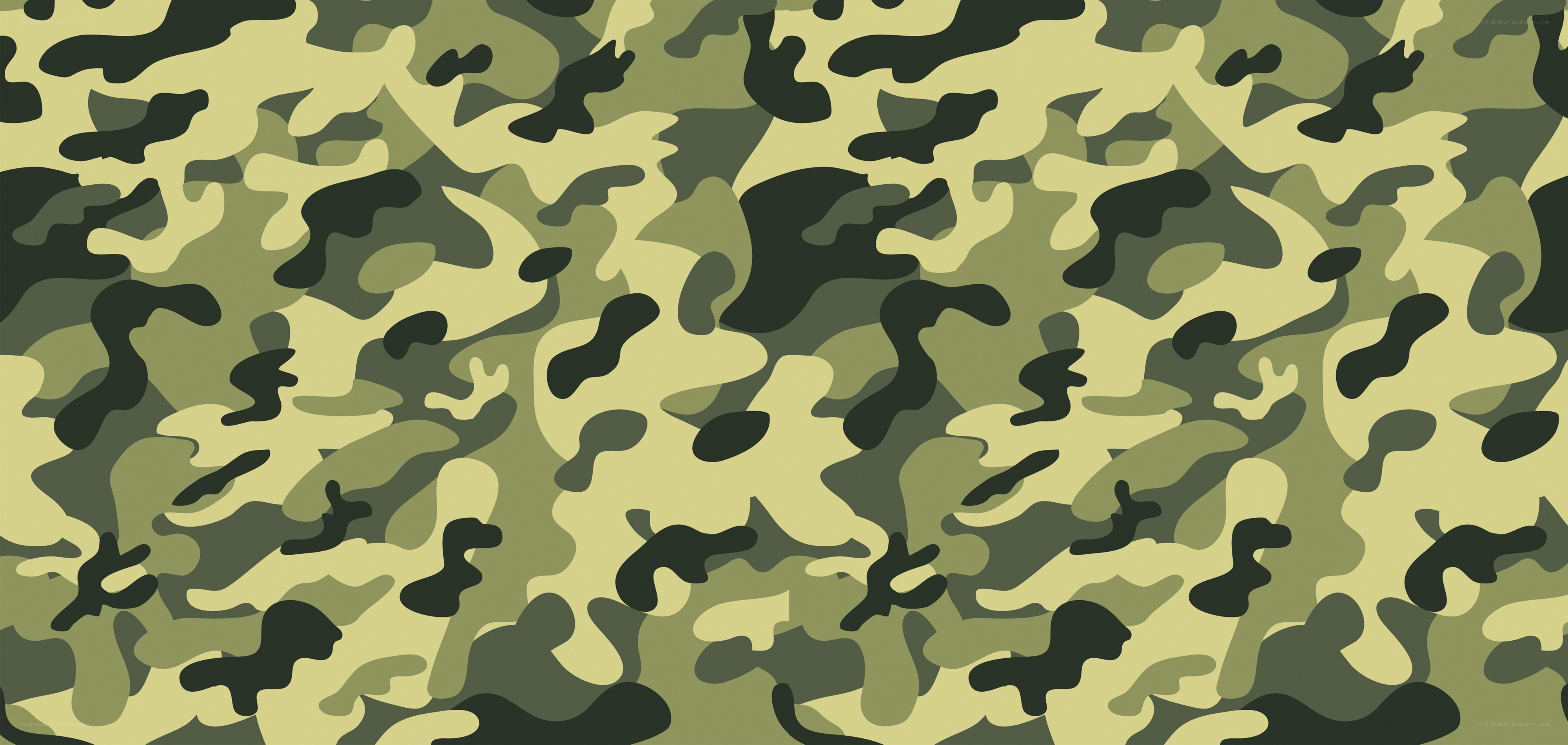 green camouflage pattern