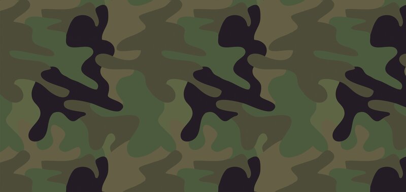 green camouflage pattern