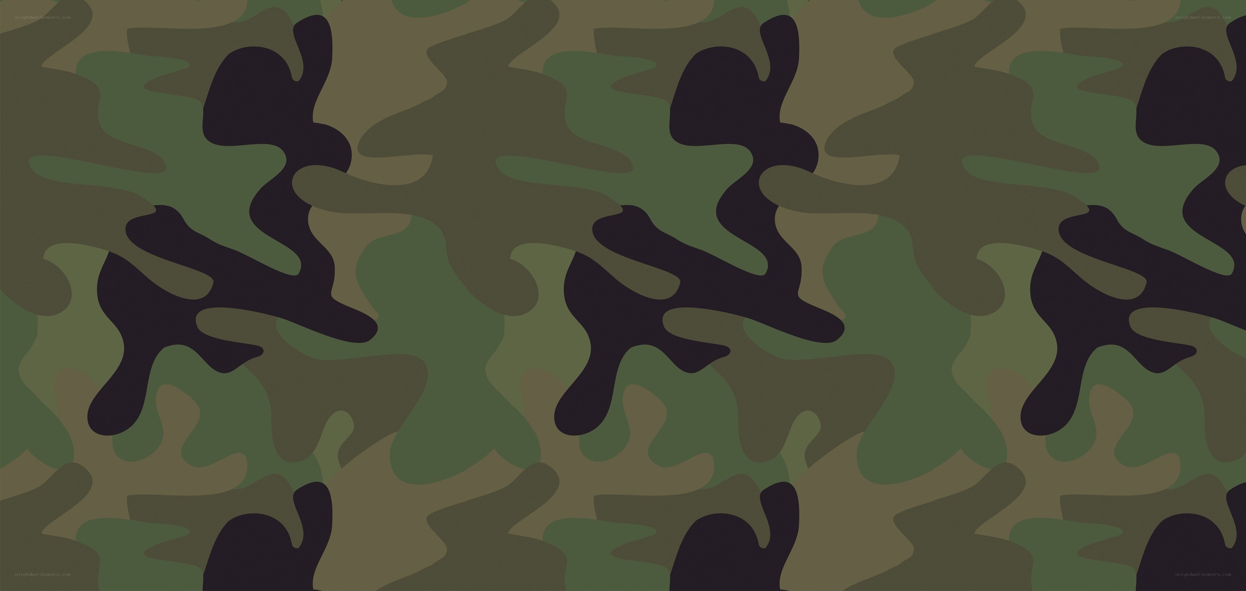 green camouflage pattern