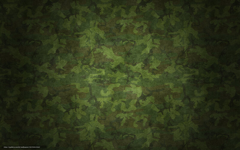 Green Camouflage Pattern — Neutral, Digital Art