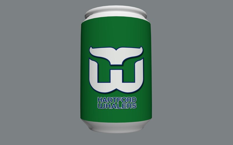 Green Can with Logo