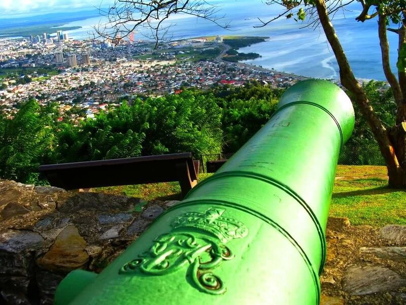Green Cannon on Hill