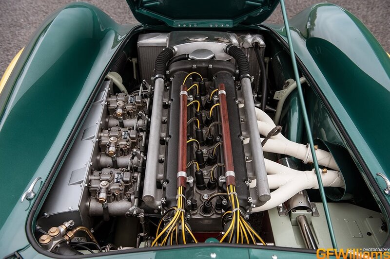 Green Car Engine — Mechanical, Photograph