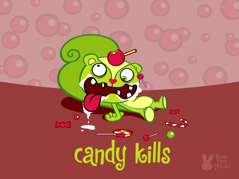 Green Cartoon Character — Chaotic