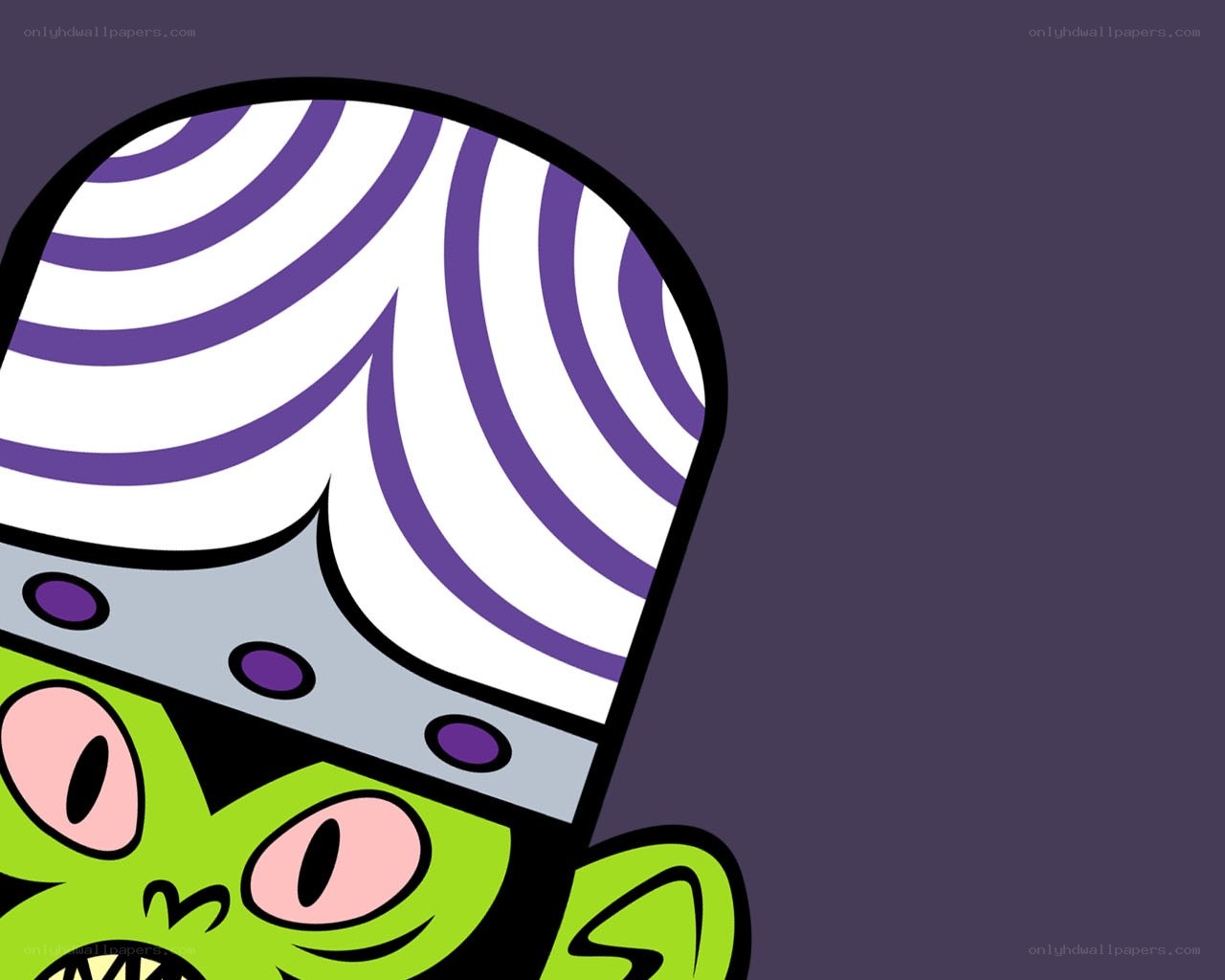 green cartoon character with helmet