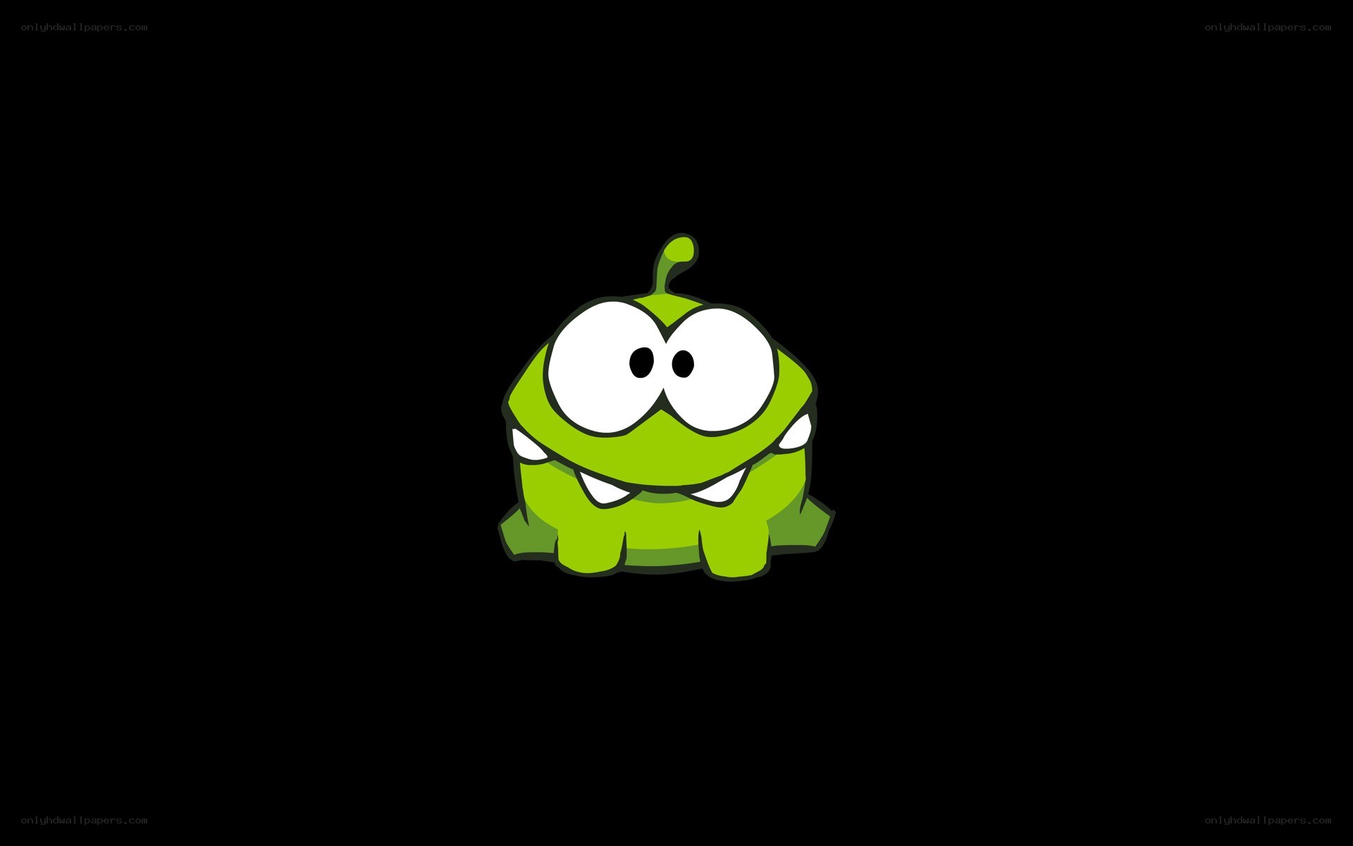 green cartoon character