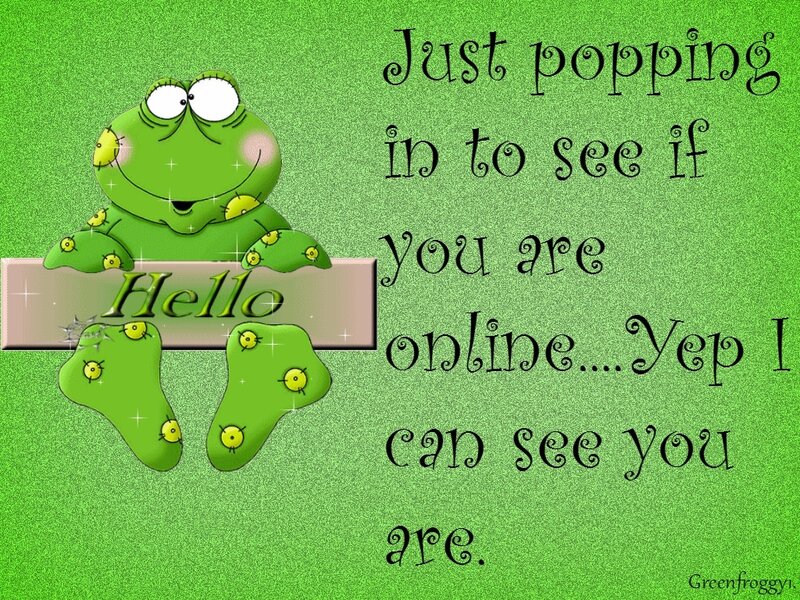 Green Cartoon Frog — Friendly