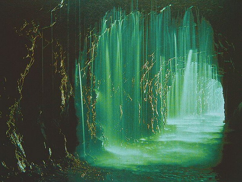 Green Cave Formations