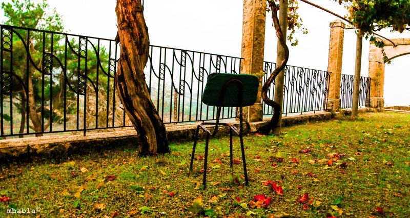 Green Chair on Grass