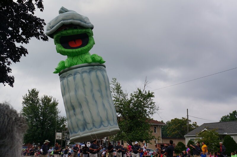 Green Character Balloon