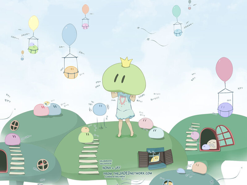 Green Character with Crown