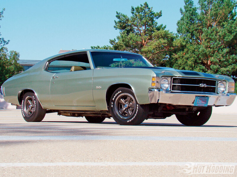 Green Chevrolet Chevelle Ss