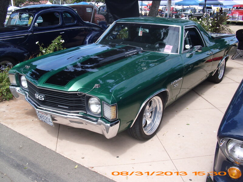 Green Chevrolet El Camino