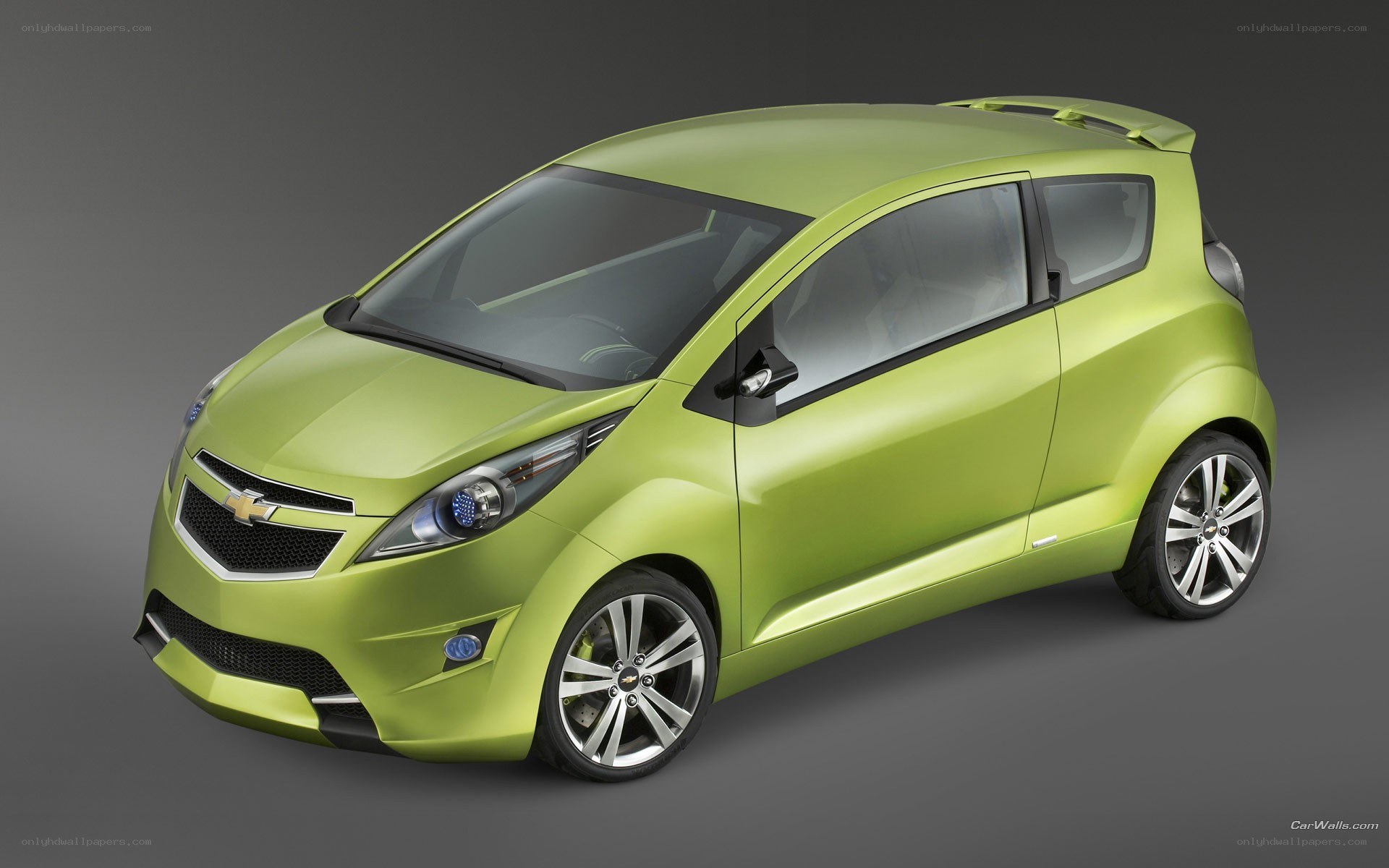 Green Chevrolet Spark Concept