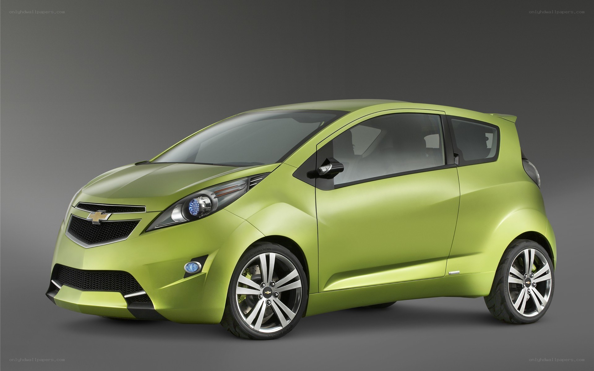 Green Chevrolet Spark Concept