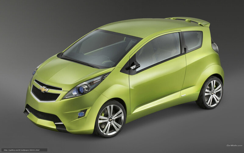 Green Chevrolet Spark Concept