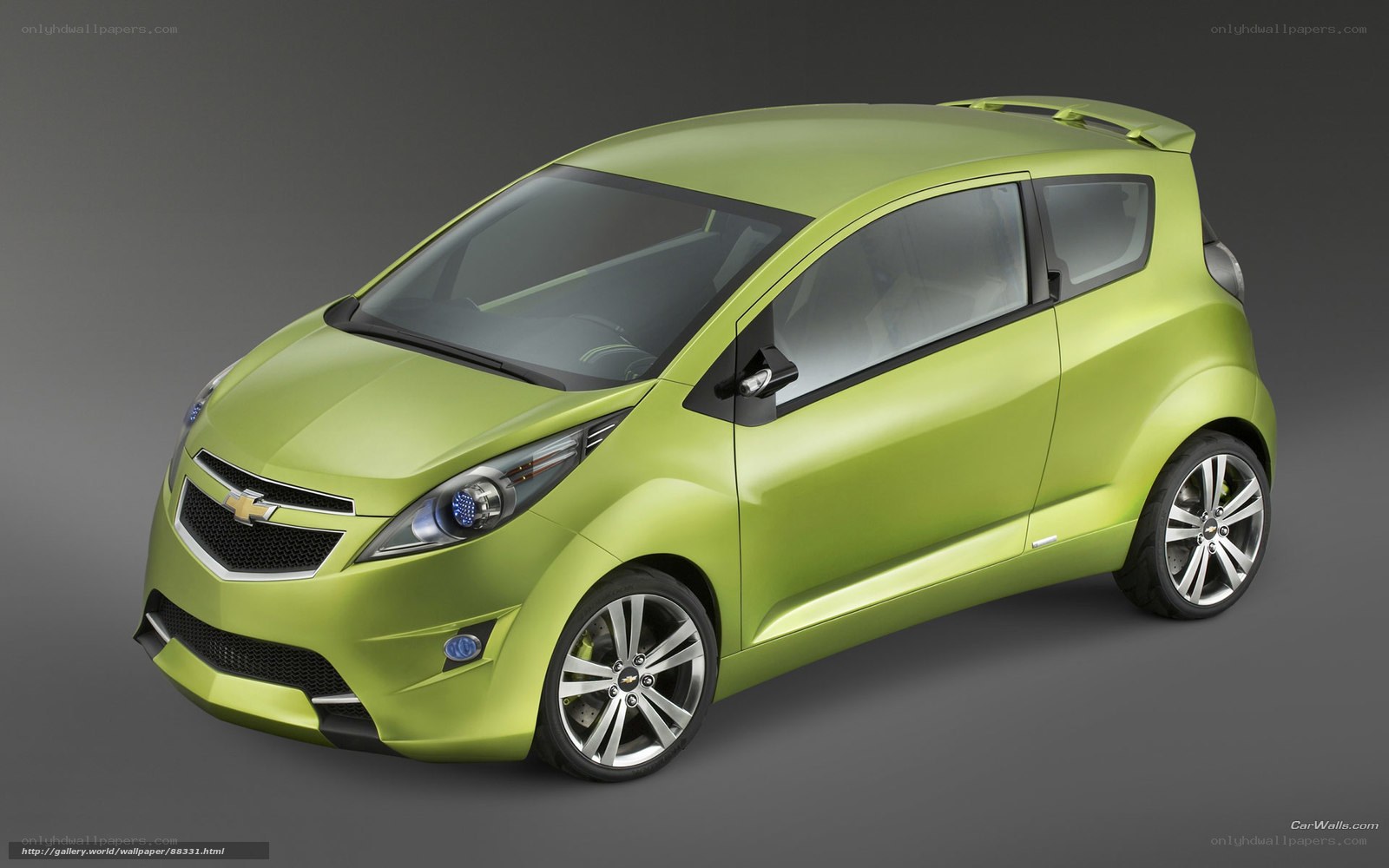Green Chevrolet Spark Concept