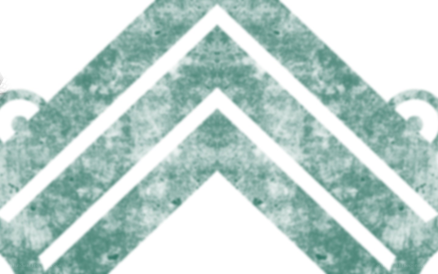 green chevron pattern with watermark