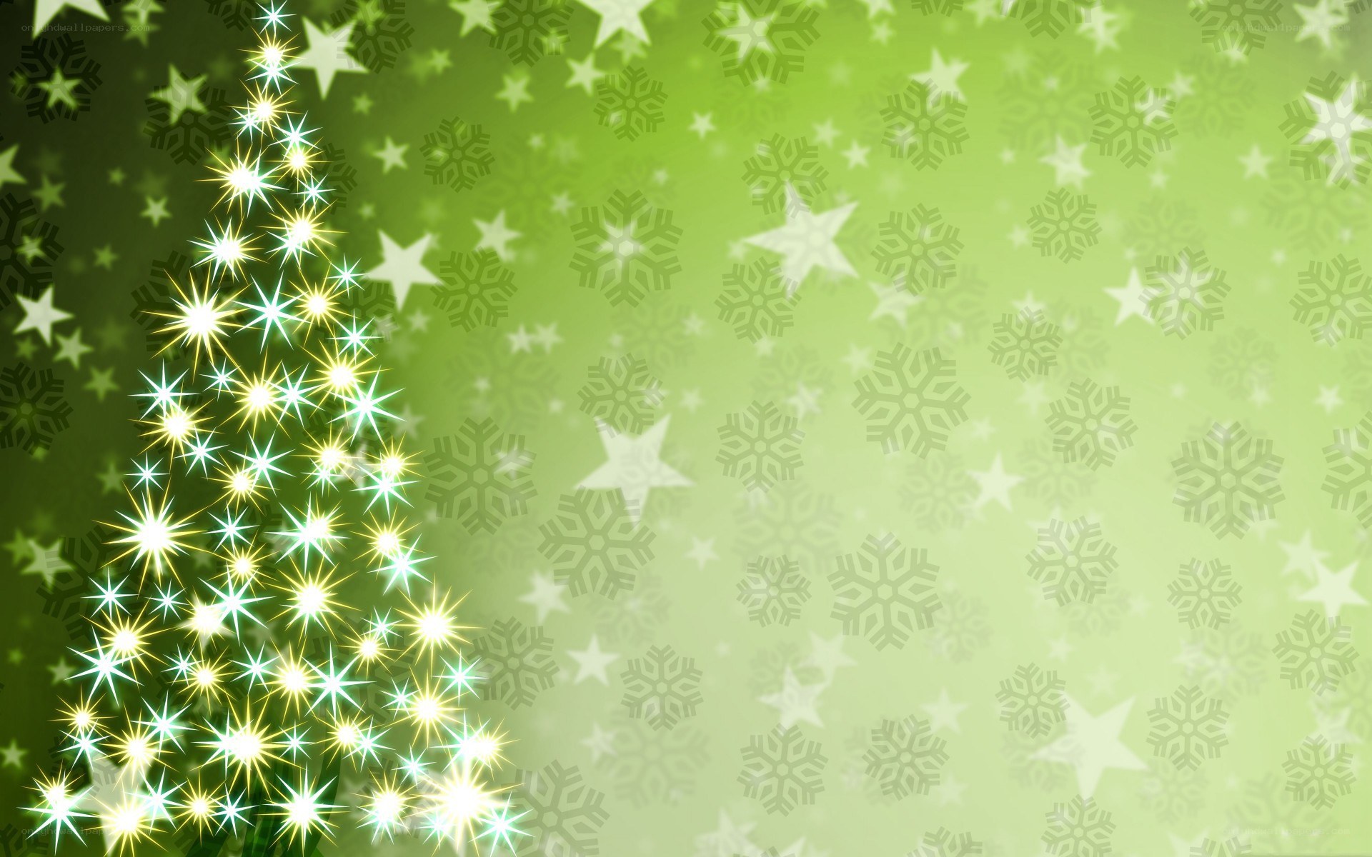 green christmas tree background