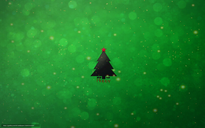 green christmas tree background