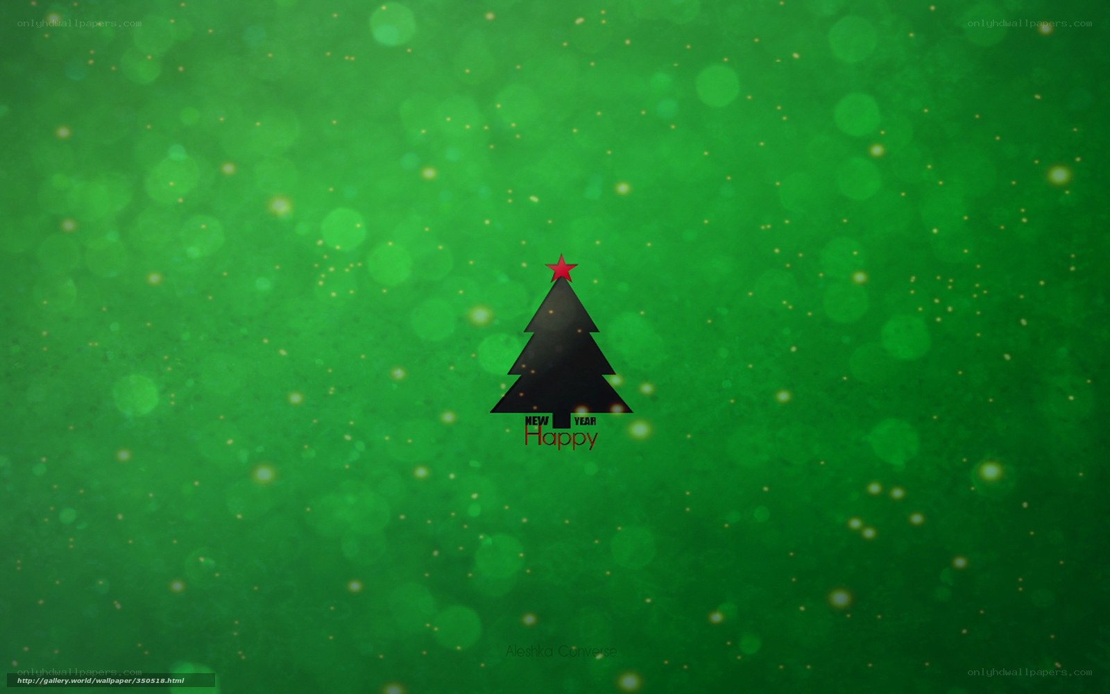 green christmas tree background