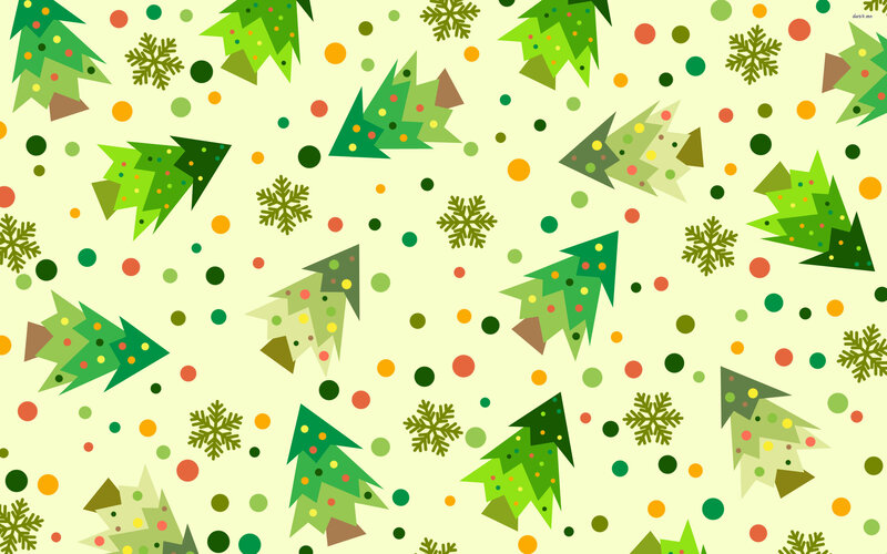 Green Christmas Trees