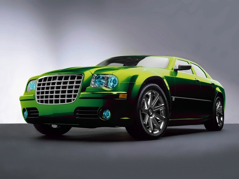 green chrysler concept car