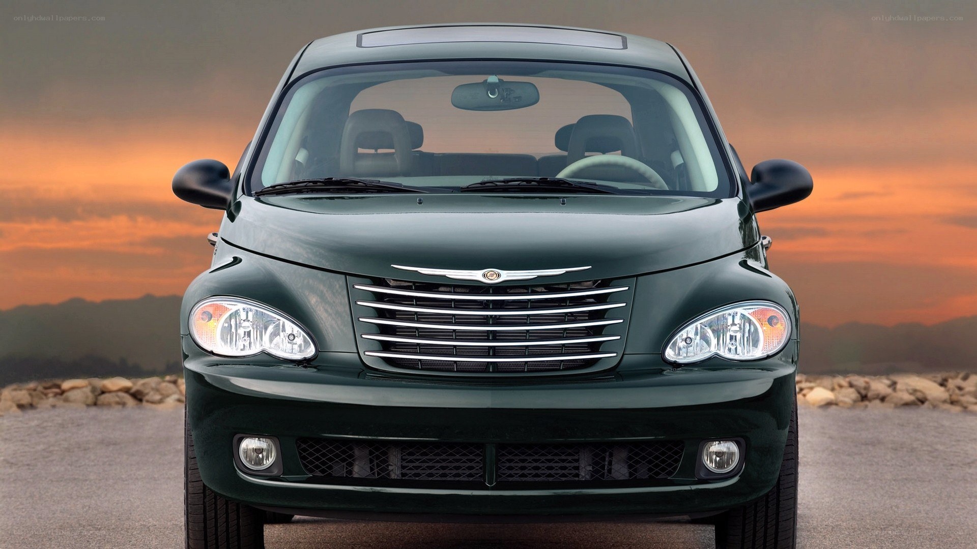green chrysler pt cruiser