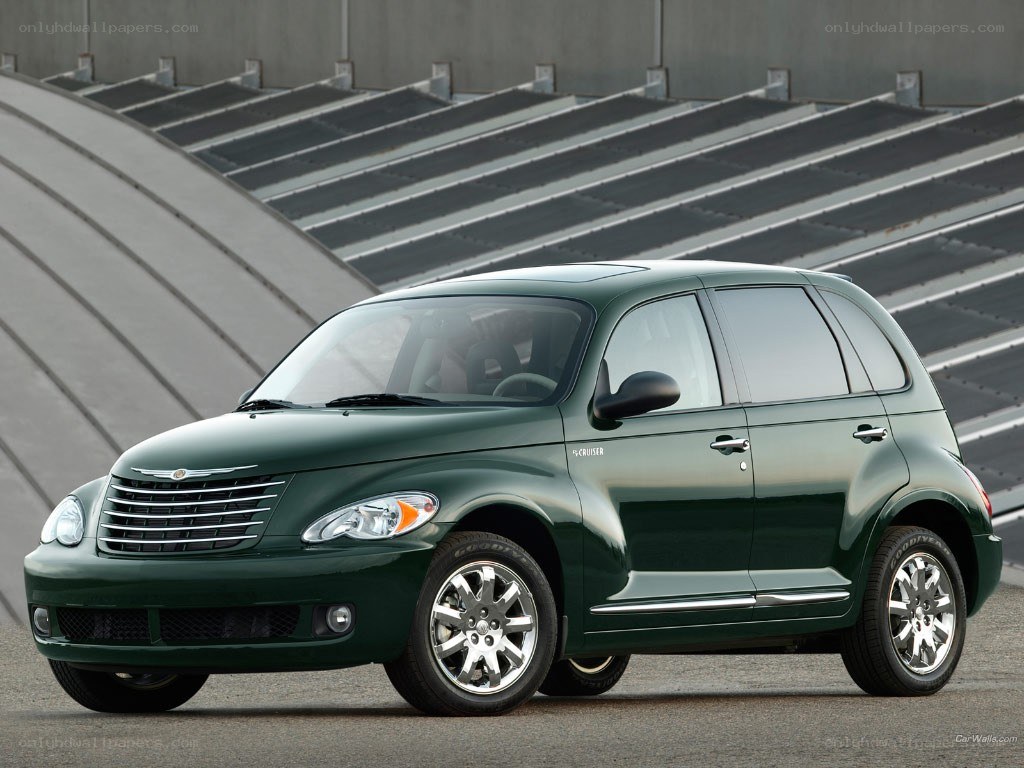 green chrysler pt cruiser