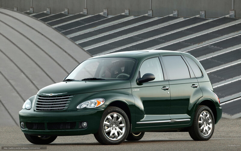 Green Chrysler Pt Cruiser — Neutral