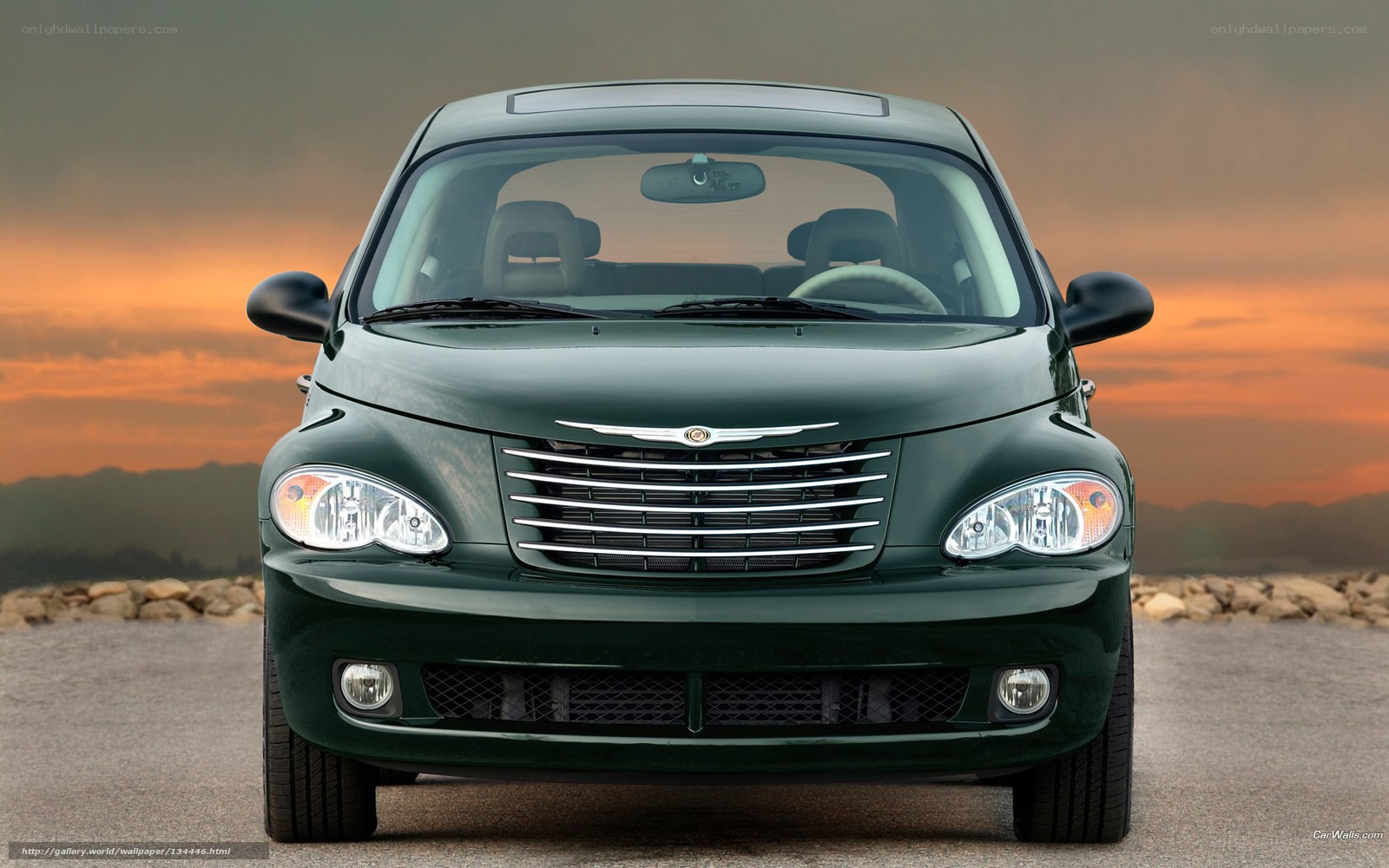 Green Chrysler PT Cruiser