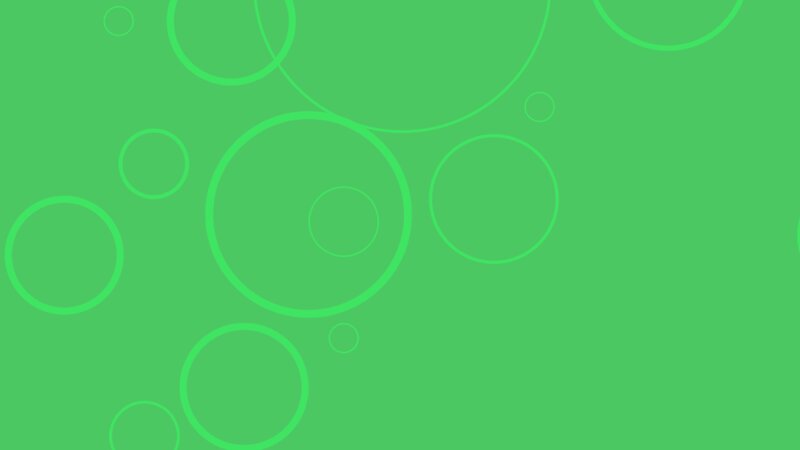 Green Circles on Green Background