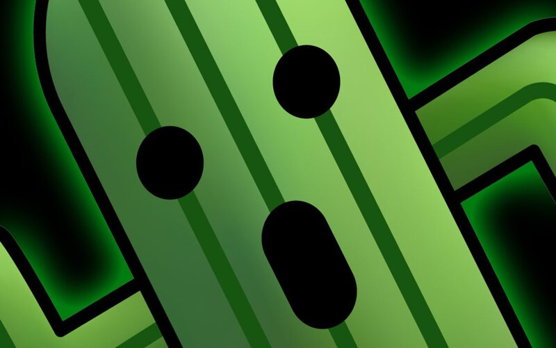 Green Circuit Board — Abstract, Digital Art