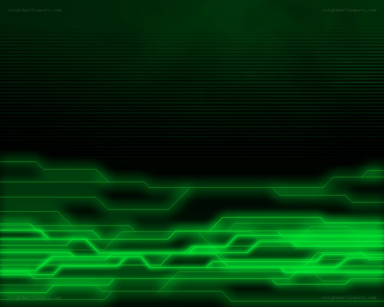 green circuit board background