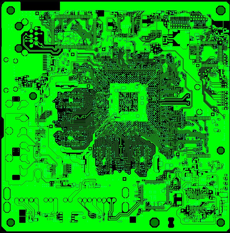 green circuit board design