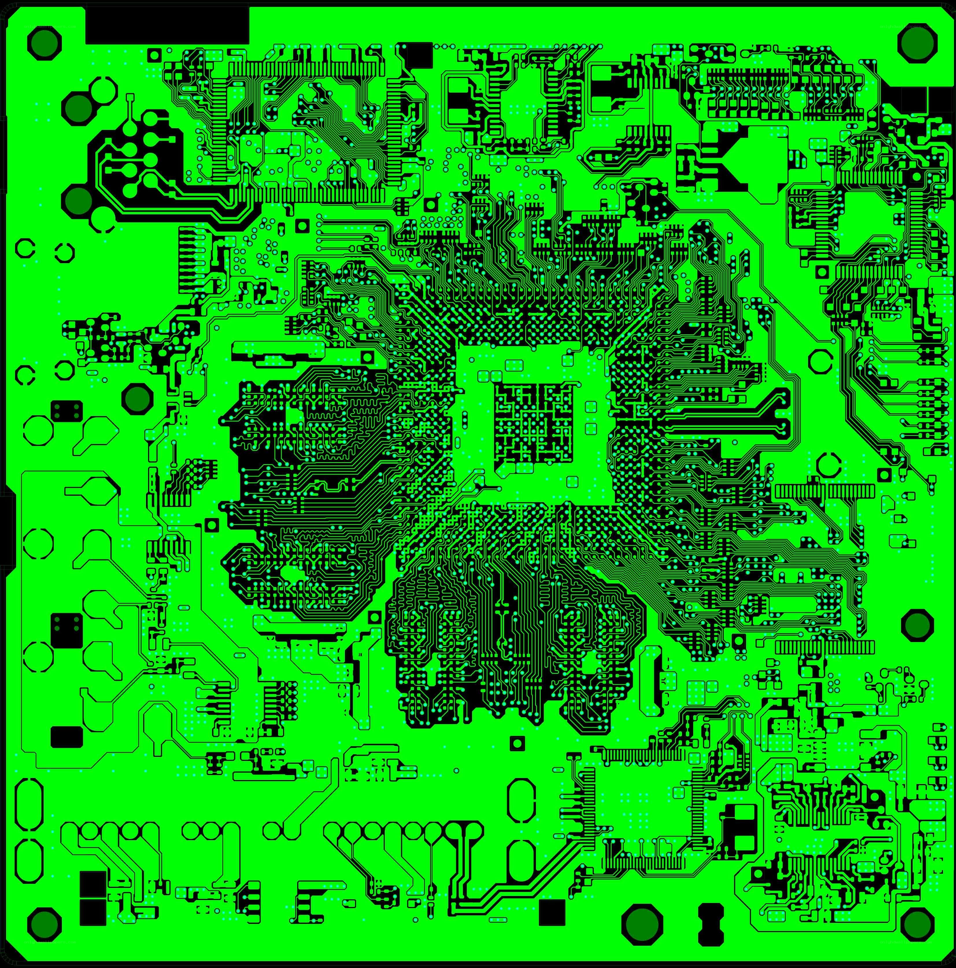 green circuit board design