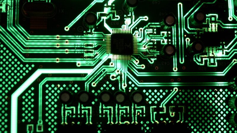 Green Circuit Board — Technical, Photograph