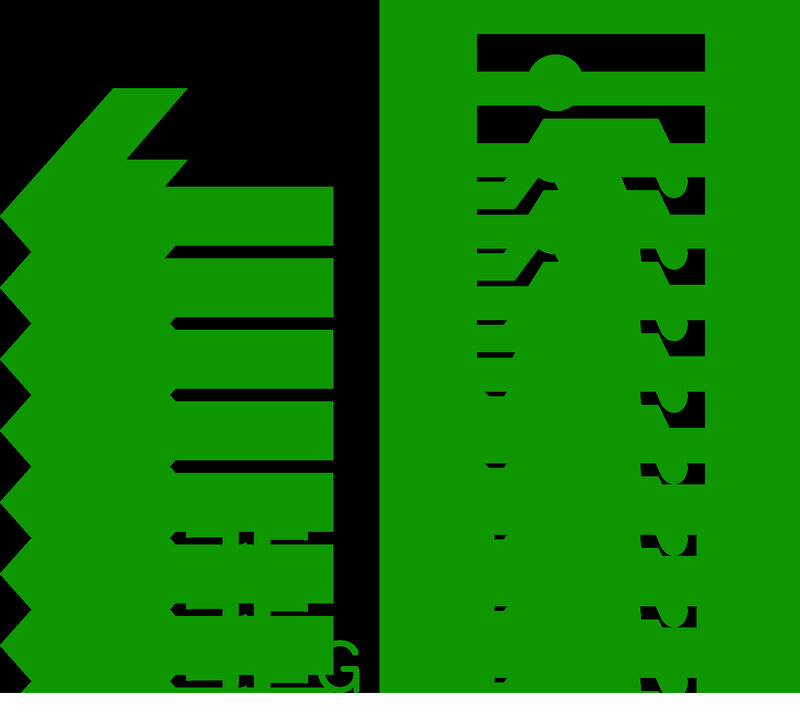 Green Circuit Board — Technical, Vector Art