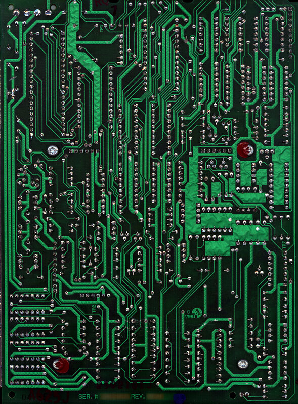 green circuit board