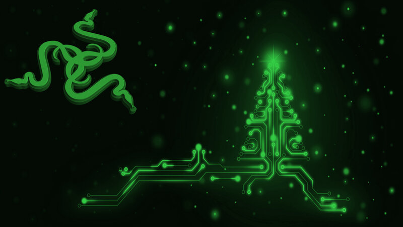 Green Circuit Board Tree