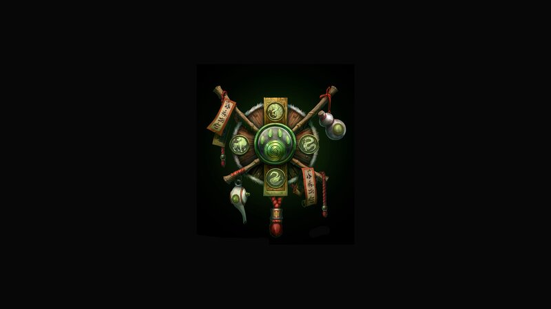 Green Circular Emblem
