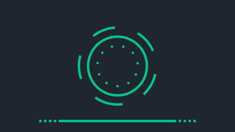 Green Circular Graphic
